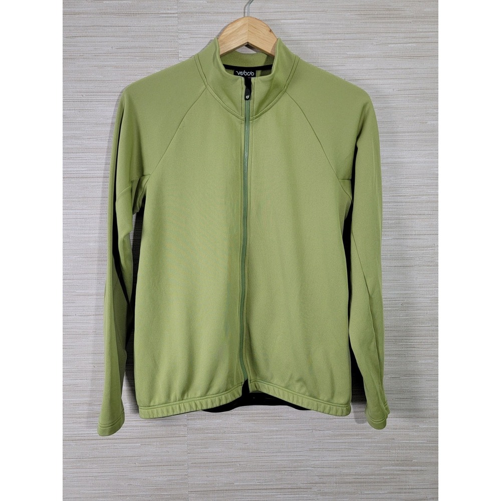 Velocio Women's Foundation LS Cycling Jersey XXL Green Full Zip Long Sleeve